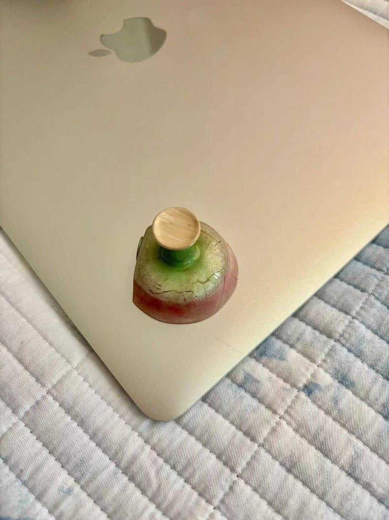 Yingqing and Underglaze Red Stem Cup Fridge Magnet-12