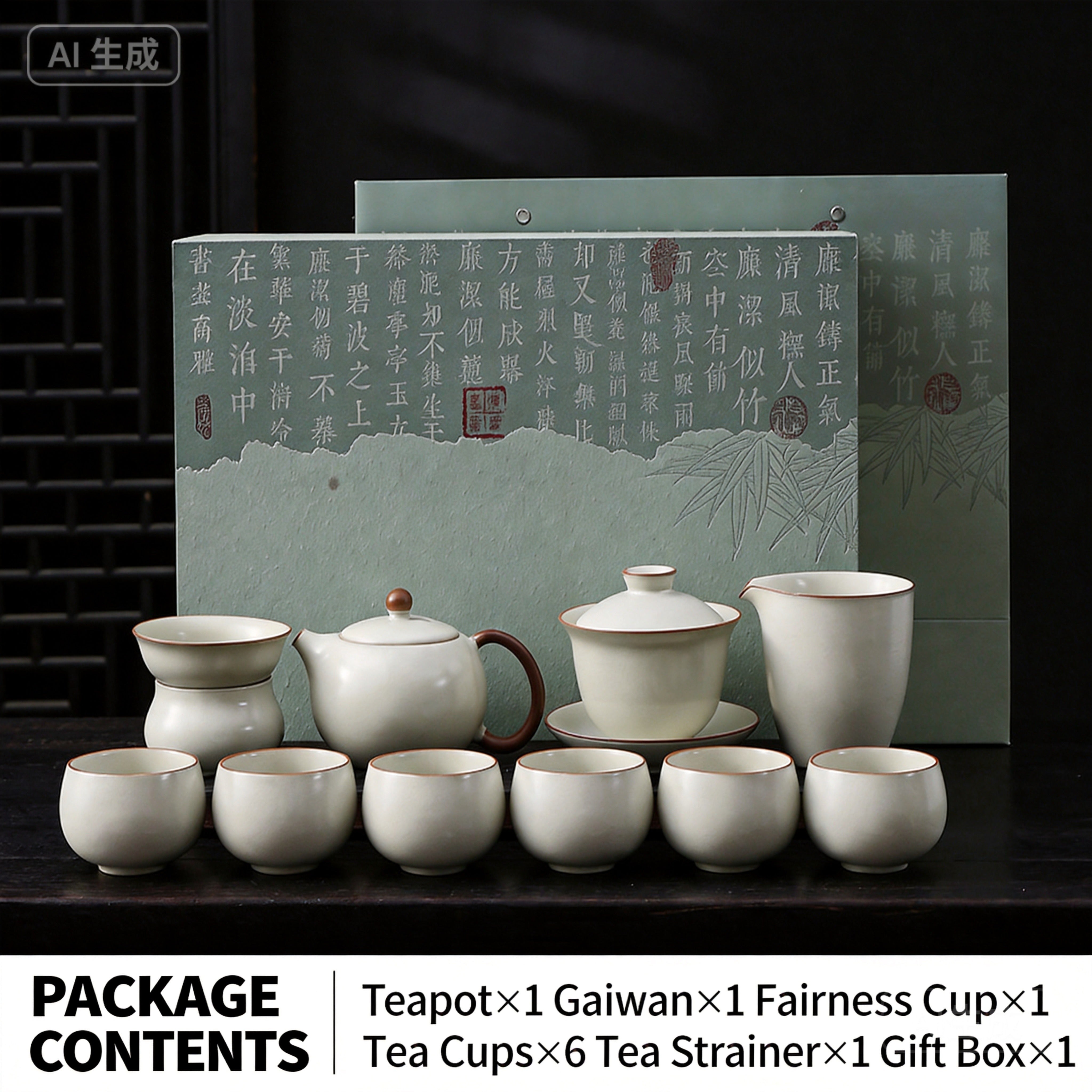 Ru Ware Tea Set-6